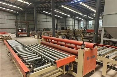 Máquina de embalagem de filme de PVC para telha de gesso